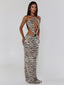 HITHER MAXI DRESS ZEBRA Maxi Dress 