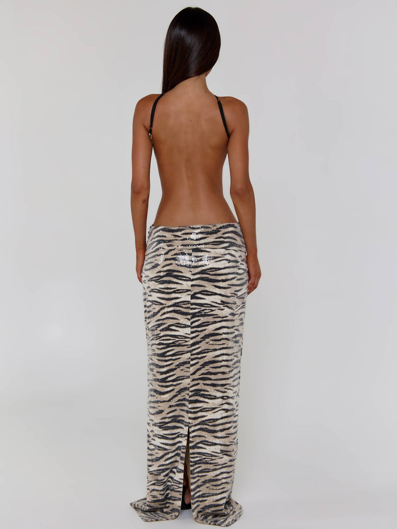 HITHER MAXI DRESS ZEBRA Maxi Dress 