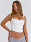 HYACINTH CORSET TOP WHITE Corset 