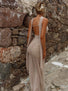IDA MAXI DRESS TAN Maxi Dress 