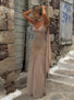IDA MAXI DRESS TAN Maxi Dress 