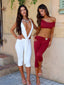 ISABELA CAPRI JUMPSUIT WHITE Jumpsuit 