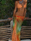 KEZZIA TOP ORANGE Crop Top 