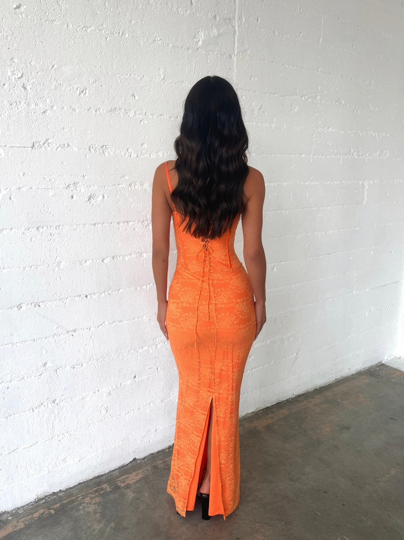 ASHBY MAXI DRESS ORANGE Maxi Dress 