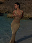 CARMEN MAXI DRESS GOLD Maxi Dress 
