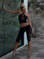 ZHERA CAPRI PANTS BLACK Pants 