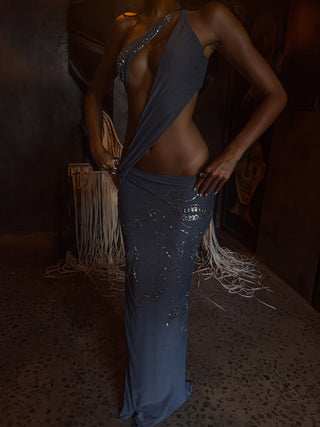 LEATRICE MAXI DRESS SLATE Maxi Dress 