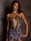 THELMA MINI DRESS PURPLE Mini Dress 