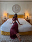 ALUNA MAXI SKIRT BURGUNDY Maxi Skirt 
