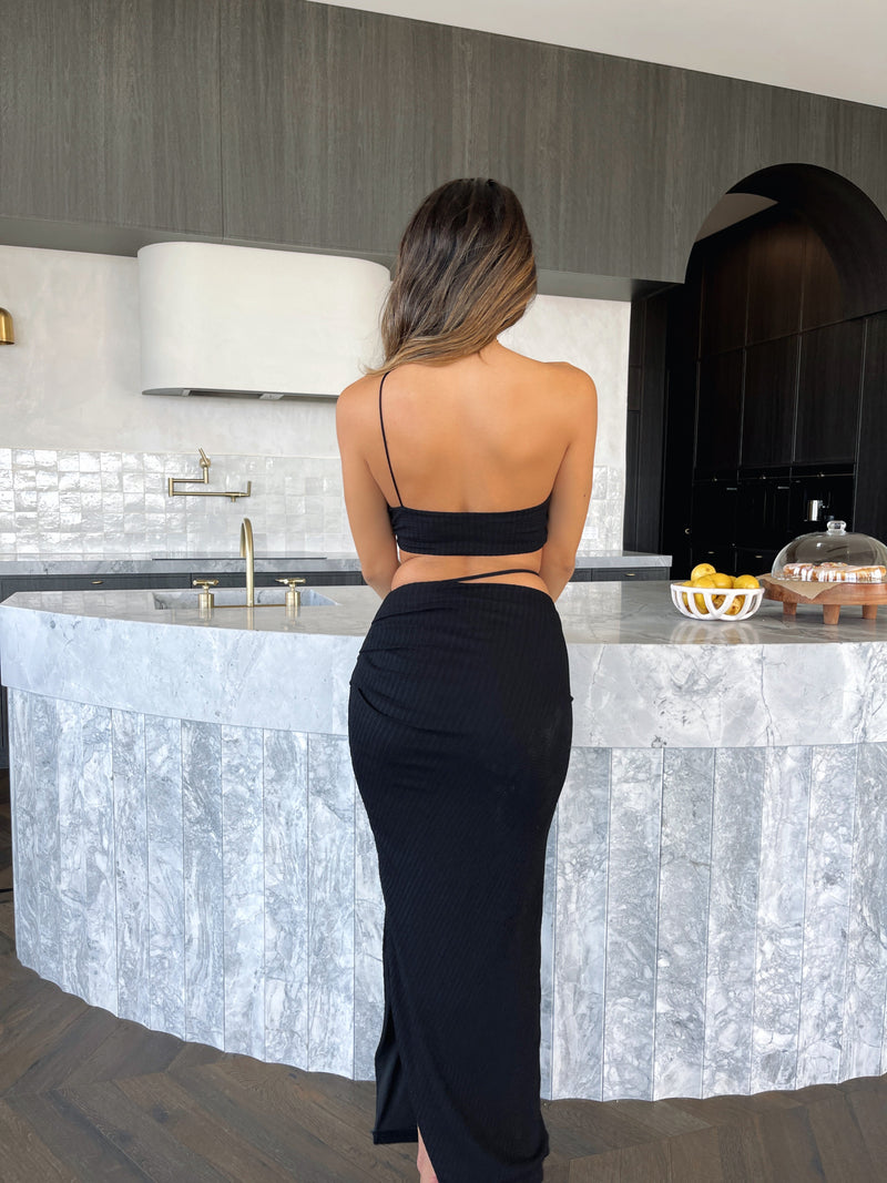 ULUWATU MAXI SKIRT BLACK Maxi Skirt 