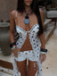 ASHLYNE SHORTS CREAM POLKA DOT Shorts 