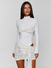 INDIE MINI DRESS WHITE Mini Dress 