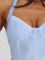IRELAND CORSET TOP ICE BLUE Corset 