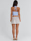 CHLOEY MINI SKIRT WHITE Mini Skirt 