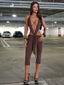 ISABELA JUMPSUIT DARK CHOCOLATE Jumpsuit 