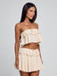ISIDORA MINI SKIRT BEIGE Mini Skirt 