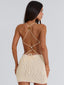 ISLAH MINI DRESS CREAM Mini Dress 