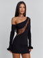 ISOLDE MINI DRESS BLACK Mini Dress 