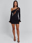ISOLDE MINI DRESS BLACK Mini Dress 
