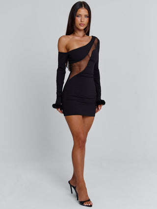 ISOLDE MINI DRESS BLACK Mini Dress 