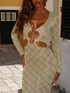 ISOTTA MAXI DRESS GOLD Maxi Dress 