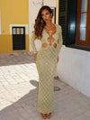 ISOTTA MAXI DRESS GOLD Maxi Dress 