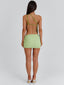 ITZEL MINI DRESS GREEN Mini Dress 