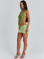 ITZEL MINI DRESS GREEN Mini Dress 
