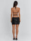 IVA MINI DRESS BLACK SEQUIN Mini Dress 
