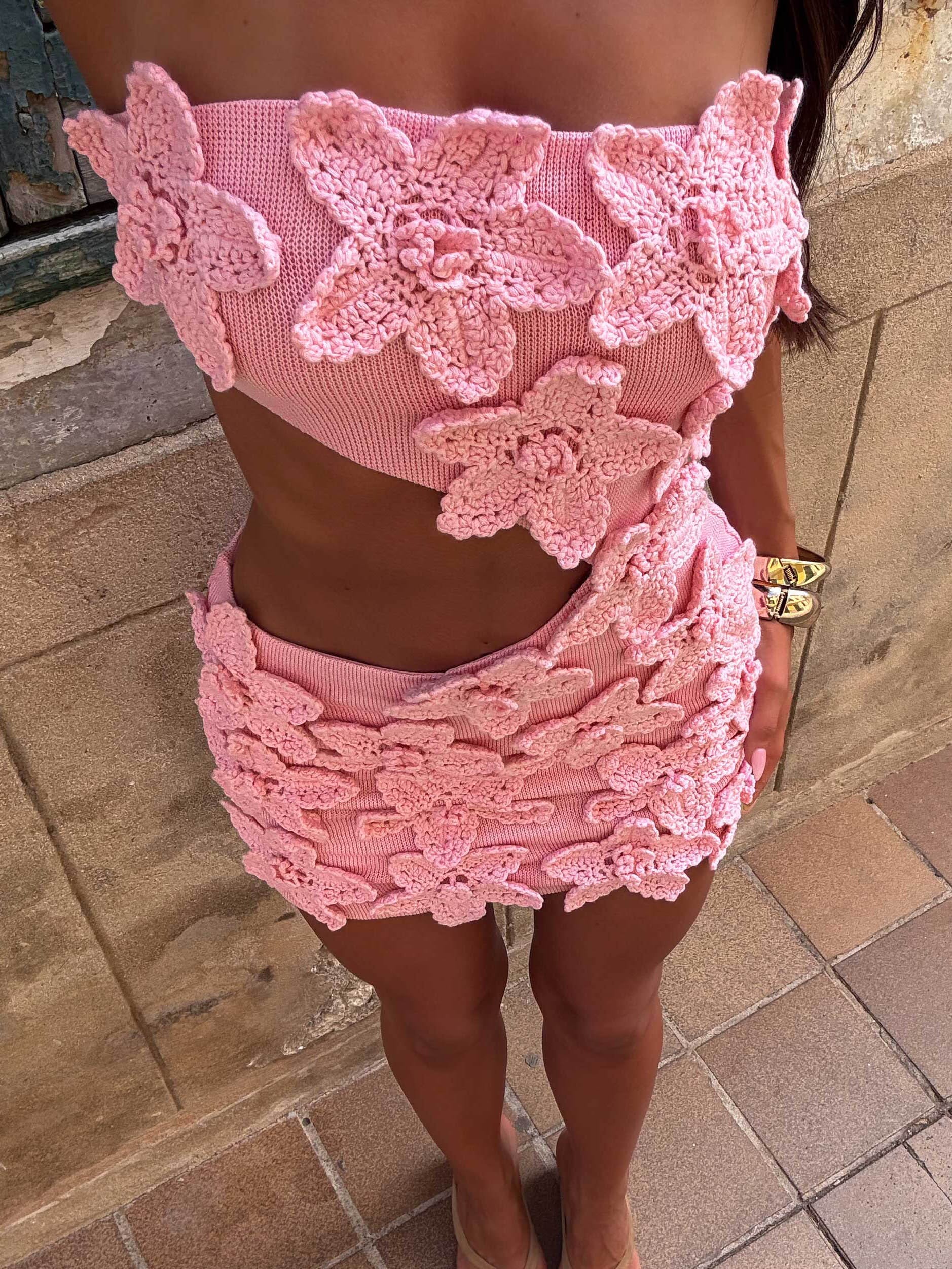 Iyla Mini Dress Pink | Outcast US – Outcast USA