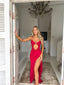CARMEN MAXI DRESS RED Maxi Dress 