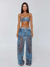 JACINTA CARGO DENIM Cargo Pants 