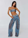 JACINTA CARGO DENIM Cargo Pants 