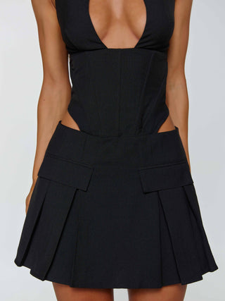 JAIDE MINI DRESS BLACK Mini Dress 