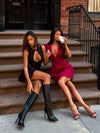 JAIDE MINI DRESS BLACK Mini Dress 