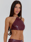 JAMEELA CROP TOP BURGUNDY Crop Top 