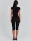 JAMIYA CAPRI JUMPSUIT BLACK Jumpsuit 