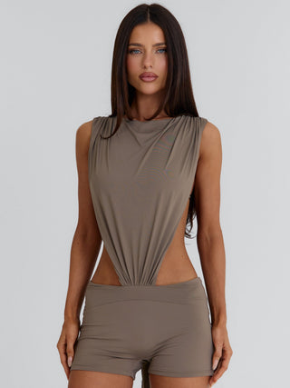 JAMYA PLAYSUIT STONE Playsuit 