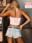 JANELLE TOP BABY PINK Crop Top 