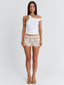 JANEY CROP TOP WHITE Crop Top 