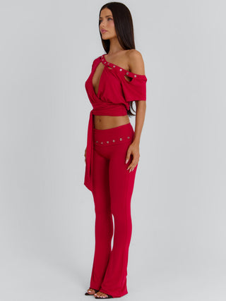 JANIYA CROP TOP RED Crop Top 