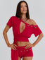 JANIYA CROP TOP RED Crop Top 