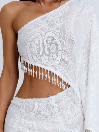 JANNELLE MINI DRESS WHITE Mini Dress 