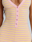 JAYDA PLAYSUIT PINK STRIPE Playsuit 