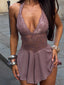 JAYDAH PLAYSUIT DUSTY PURPLE Playsuit 