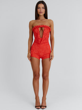 JAYLEE PLAYSUIT CORAL Playsuit 