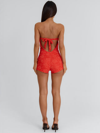 JAYLEE PLAYSUIT CORAL Playsuit 