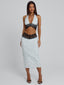 JAZARA TOP BLACK POLKA DOT Crop Top 