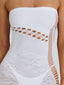 JEMIMAH MIDI DRESS WHITE Midi Dress 