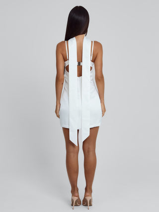 Women's Jessari Mini Dress White in Size XL by Outcast